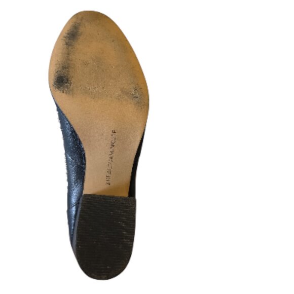 Size 9 Rebecca Minkoff Sierra Black Leather Silver Stud Accent Pull-On Booties - Picture 10 of 10